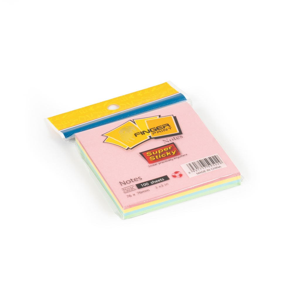 ورق ملاحظات طبقات فسفوري 3*3 ZS-03C