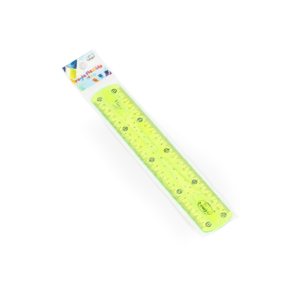 مسطرة طرية شخصيات كرتونية 15 سم/615-6