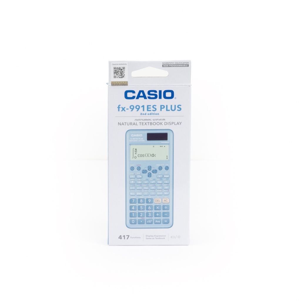 FX-991ESPLUS2BUWDT آلة حاسبة علمية - ازرق فاتح 