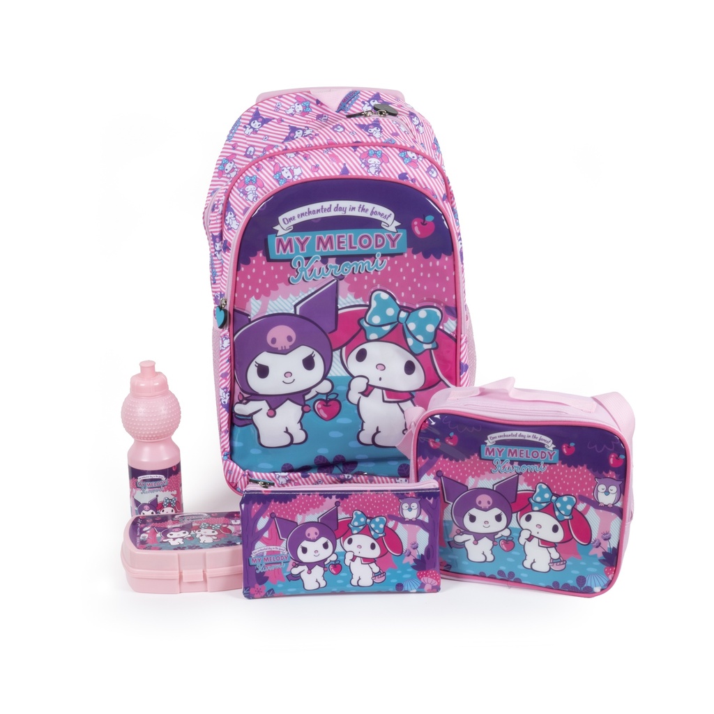 شنطة ترولي 18 انش بوكس MY MELODY 5 in1
