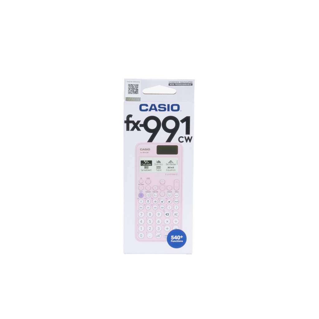 آلة حاسبة علمية FX-991CW-PK-W-DT وردي
