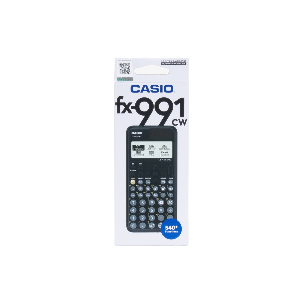 آلة حاسبة علمية FX-991CW-PK-W-DT اسود 