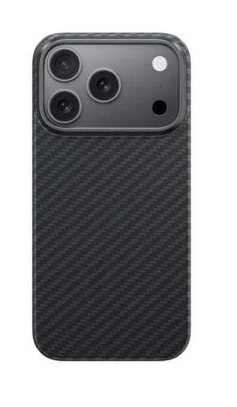 اميزنج - جراب  ايفون 17 برو ماكس Titan Max بُنية قوية مع حامل عدسة – أسود