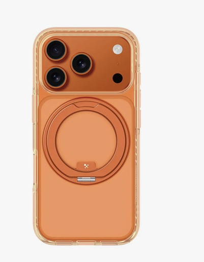اميزنج -كفر  AmazingThing Titan Pro Spin لهاتف iPhone 17 Pro متوافق مع MagSafe - برتقالي