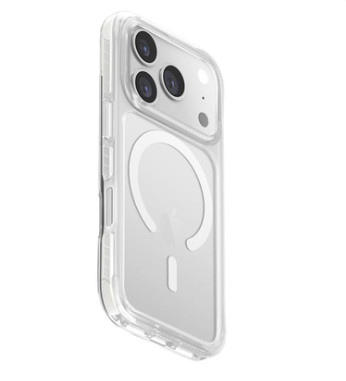 يونك - كفر  Uniq Hybrid Combat Magsafe لهاتف Apple iPhone 17 Pro - أبيض ناصع