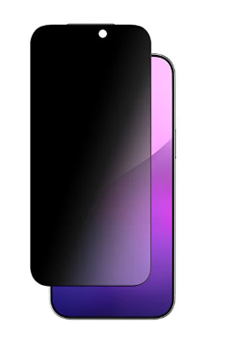 اميزنج - واقي شاشة مقوى متوافق مع آيفون 17 إير، مضاد لبصمات الأصابع، أسود اللون 