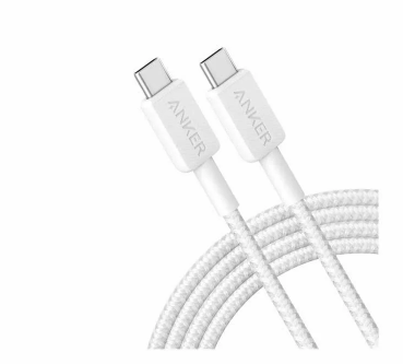 انكر - واير شحن تايب سي الى تايب سي بقوة 60 واط بطول 1.8 متر 