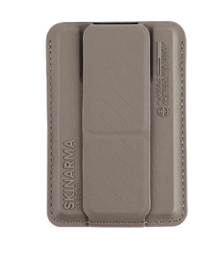 سكينارما - حامل بطاقة  مع حامل قبضة - بيج