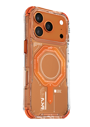 سكينارما - كفر  17 برو ماج تشارج تثبيت مغناطيسي - برتقالي 