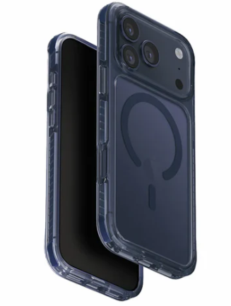 يونيك - هايبرد ماج سيف حافظة ابل ايفون 17 برو ماكس أزرق داكن 