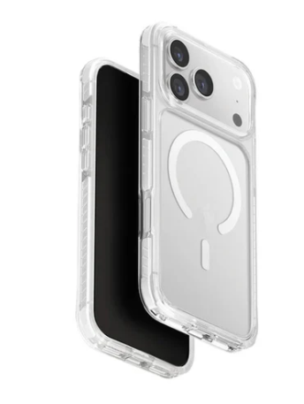 يونيك - هايبرد ماج سيف حافظة ابل ايفون 17 برو ماكس - شفاف