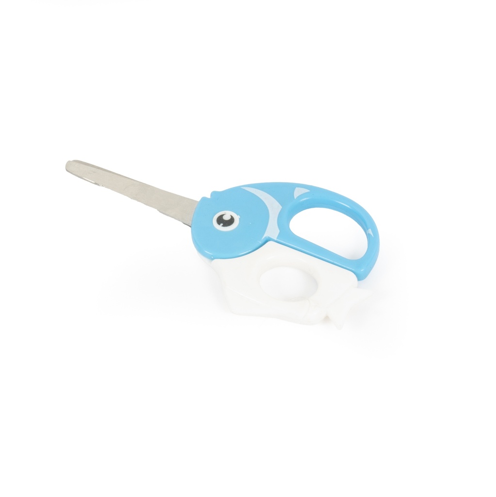 مقص حديد سمكة ملون