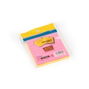 ورق ملاحظات مسطر طبقات فسفورى 3×3/ZS-408