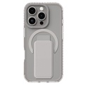 امازنج - حافظة AmazingThing Titan Pro + حاملة مغناطيس MagSafe المضادة للصدمات لهاتف iPhone 16 Pro بحجم 6.3 بوصة - رمادي 