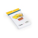 ورق ملاحظات ابيض مسطر 5*3 ZS-05B